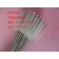 尼龍管道刷，鐵絲扭刷，白色試管刷